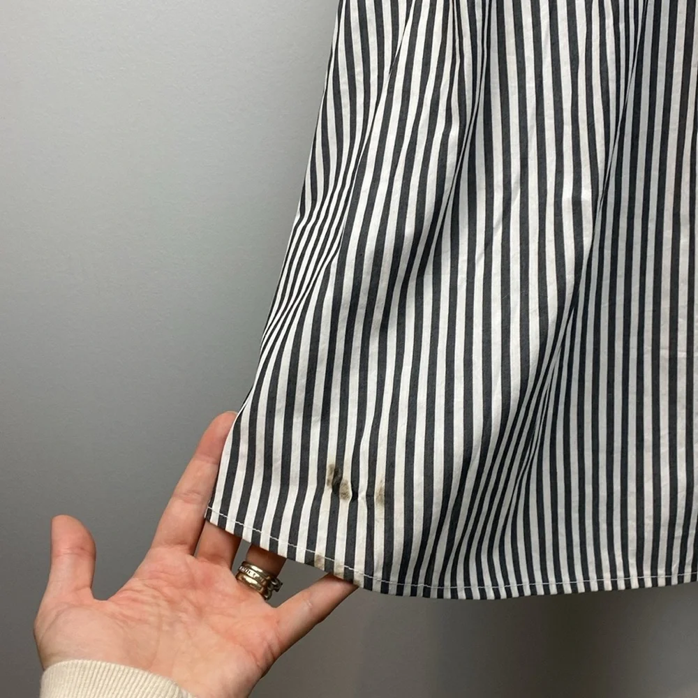 STAUD • RARE FIND • Sandra Safari Style Two-Tone Dress *Flaw* - Picture 15 of 16